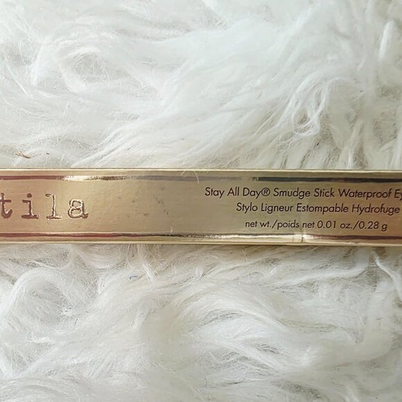 NIB Stila Stay All Day Smudgestick Waterproof Eye Liner, Stingray (Jet Black) - Picture 6 of 6
